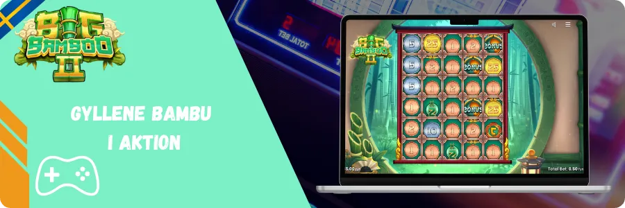 Big Bamboo 2 Slot Golden Bamboo Feature active